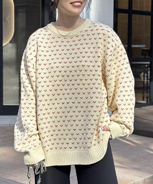 ハートバーズアイニット