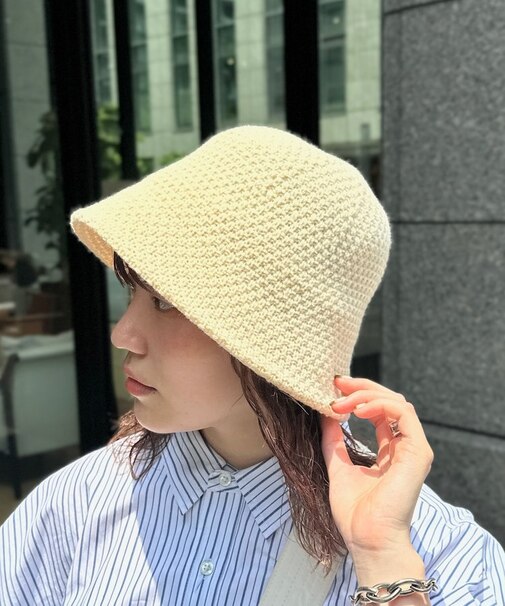 ニットクローシュハット