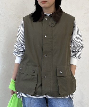 綿ナイロンハンティングベスト