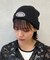 【UNIVERSAL OVERALL】エステルサークルロゴニット帽