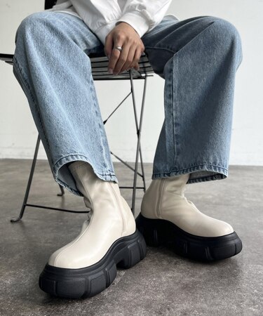 アソート厚底ソールブーツ