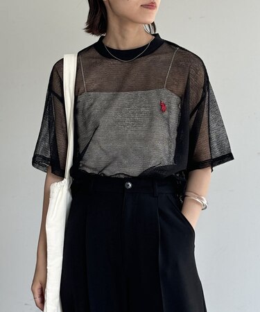 【U.S. POLO ASSN.】シアーTシャツ