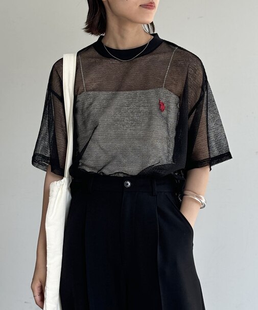 【U.S. POLO ASSN.】シアーTシャツ