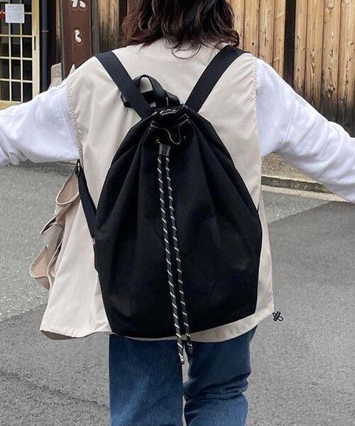 pipi'sセレクト】キャンバス巾着リュック｜パルグループアウトレットの