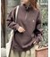 【U.S. POLO ASSN.】裏起毛ハーフジッププルオーバー