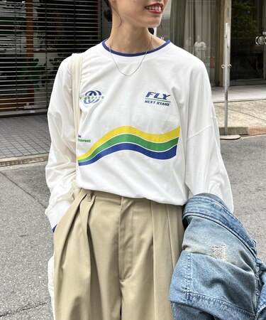 ラインリブロゴBIGロンT