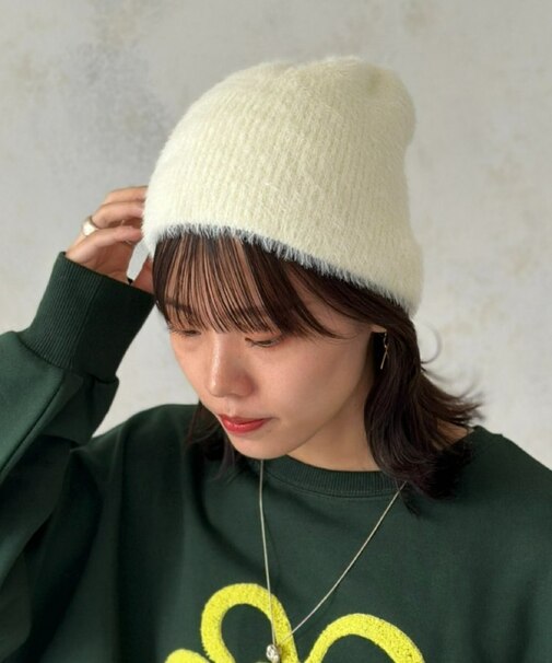 シャギービーニーキャップ