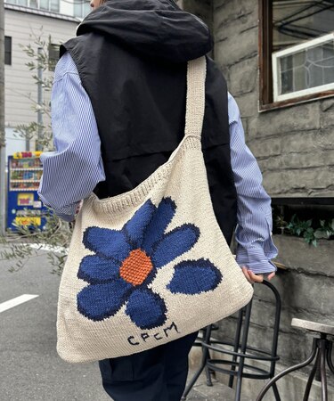 CPCMオリジナルハンドニットバッグ