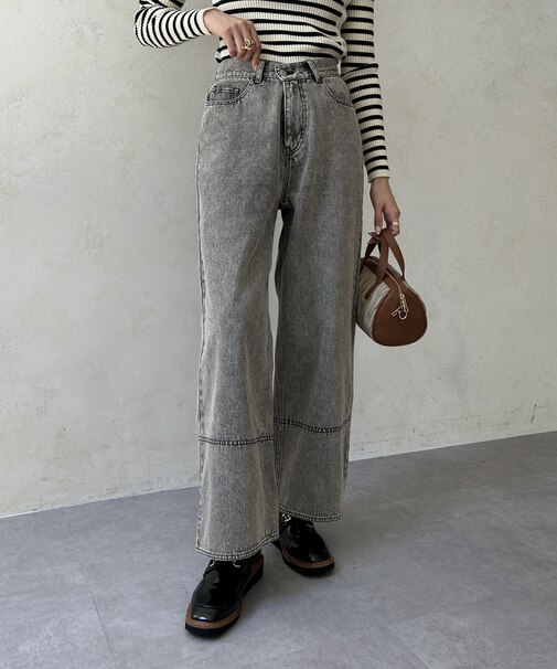 オーバーダイワイドデニム