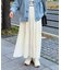 美シルエットマジョリカプリーツスカート