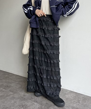 フリルカットナロースカート