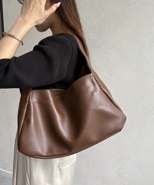 ポーチ付きワンハンドル2WAYバッグ