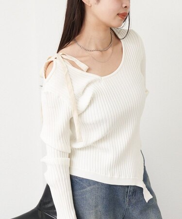 【RAY CASSIN】デザインワンショルニット