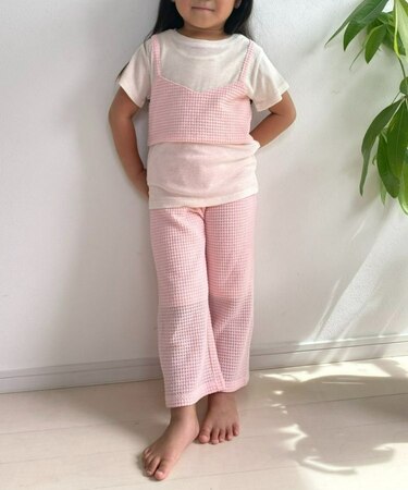 【CIAOPANIC TYPY】【KIDS】シアーワッフルパンツ