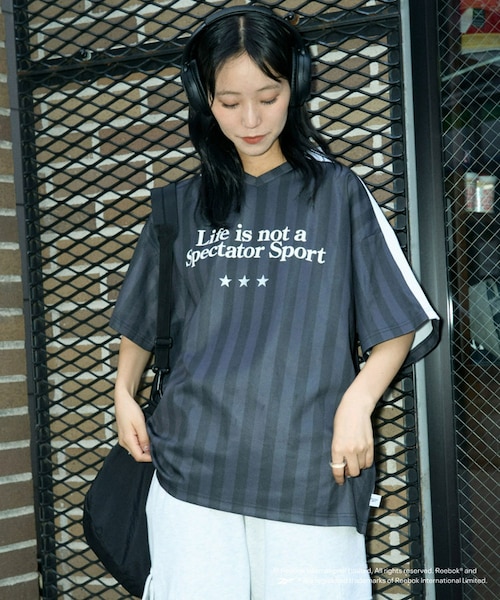 CIAOPANIC TYPY】【Reebok別注】半袖ゲームシャツ｜パルグループ