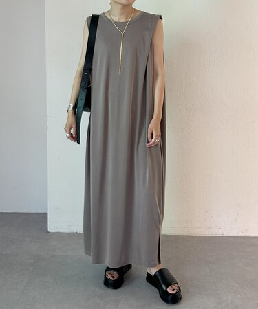 【SHENERY】バックシャンカノコワンピース