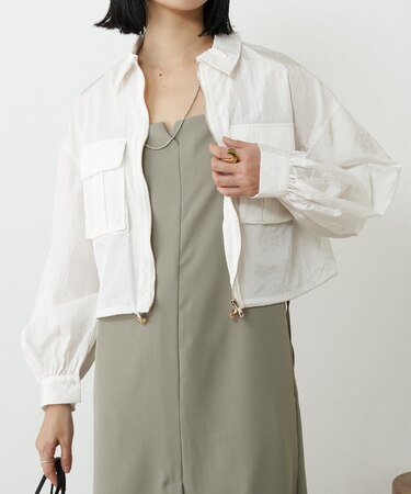 【SHENERY】ZIPショートブルゾン