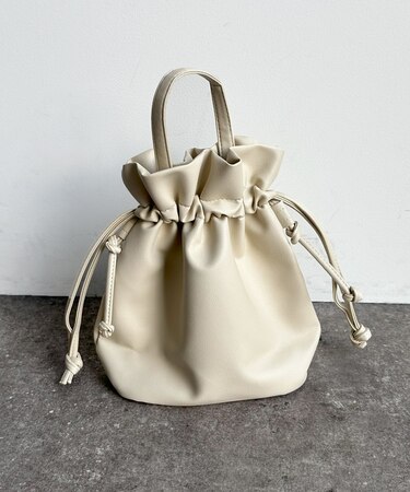 巾着2WAYショルダーバッグ