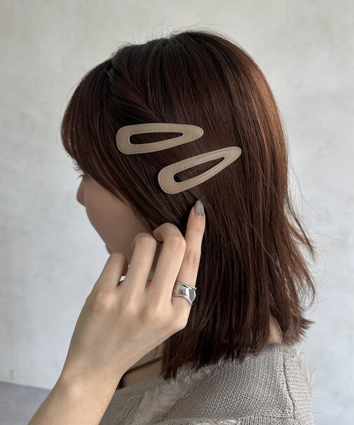 【heilly/ヘイリー】Fレザーパッチンピン