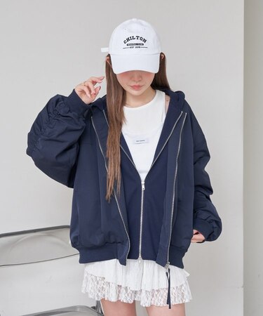 【RAY CASSIN】フード付ルーズMA-1