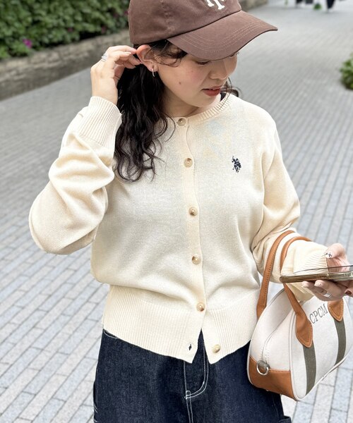 00s US POLO ASSN カーディガン アーガイル U.S. POLO ASSN.（ユーエスポロアッスン）の「WEB限定