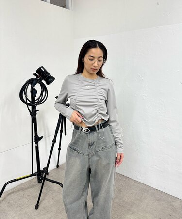 【WHO'S WHO gallery】フューチャーロゴドロストトップス