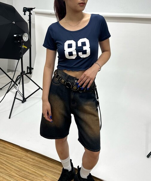 【WHO'S WHO gallery】ナンバリングメローTEE