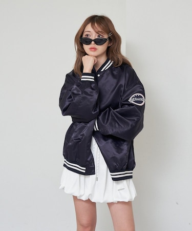 【RAY CASSIN】ナイロンスタジャン