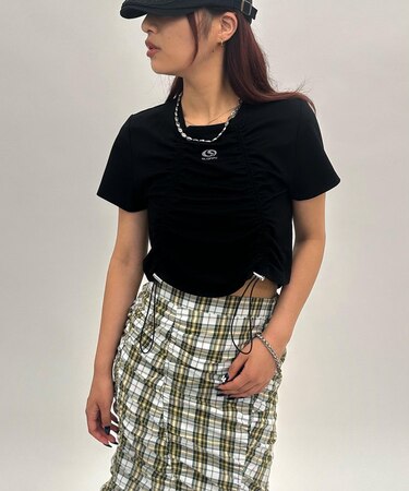 【WHO'S WHO gallery】フューチャーロゴドロストショートTEE