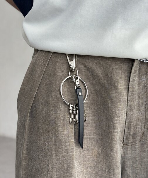 レザーテープキーリング