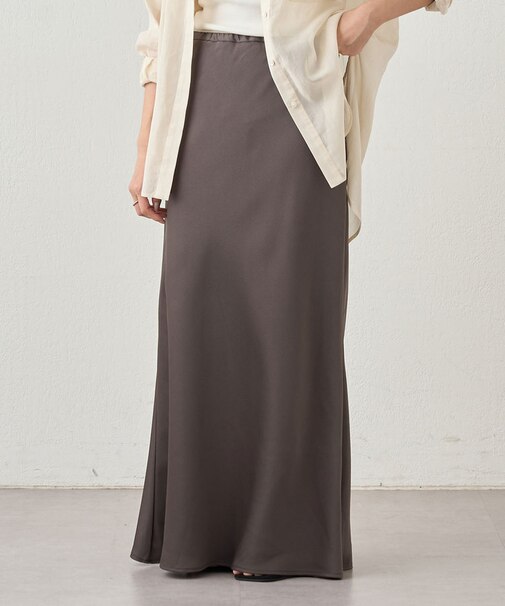 【SHENERY】サテンマーメイドスカート