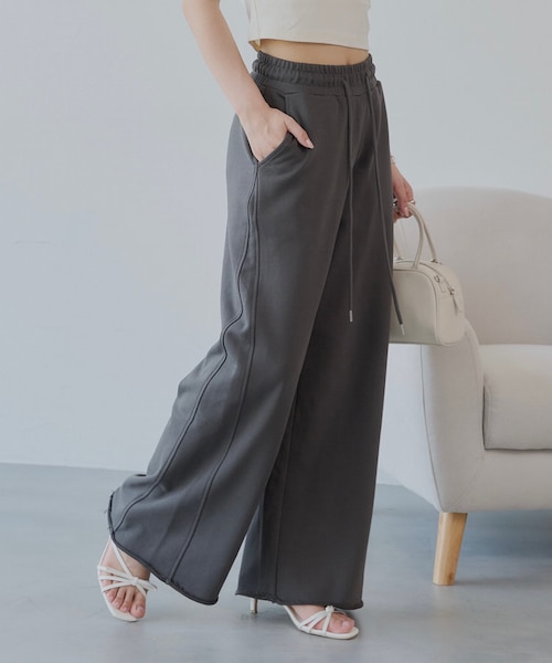 chicoルーズワイドデニム Sサイズ Chico】ルーズワイドスウェット