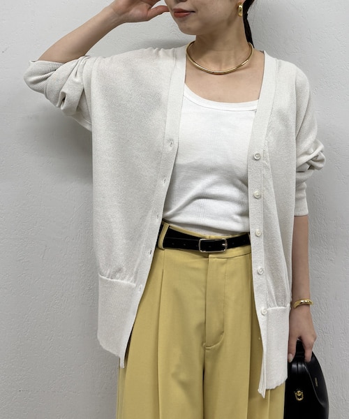 Loungedress】和紙ニットカーディガン｜パルグループアウトレットの