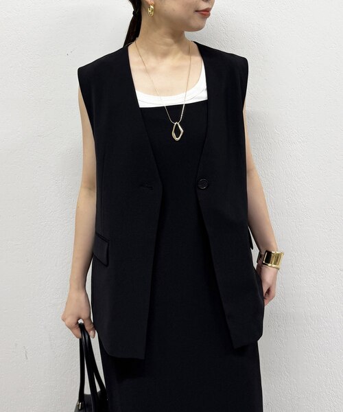 【Loungedress】リネンライクベスト Loungedress】リネンライクベスト｜パルグループアウトレットの