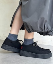 【U.S. POLO ASSN. 】厚底モカシンシューズ