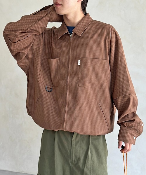 デタッチャブルチェックシャツ｜パルグループアウトレットの
