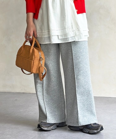 【U.S. POLO ASSN. 】ワイドスウェットパンツ