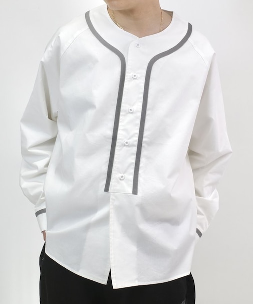 【WHO'S WHO gallery】ベースボールシャツ