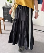 【U.S. POLO ASSN. 】ティアードスカート