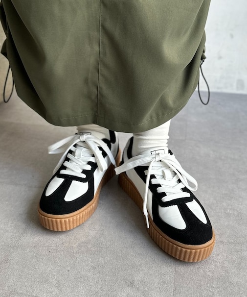 【U.S. POLO ASSN.】ボリュームソールスニーカー