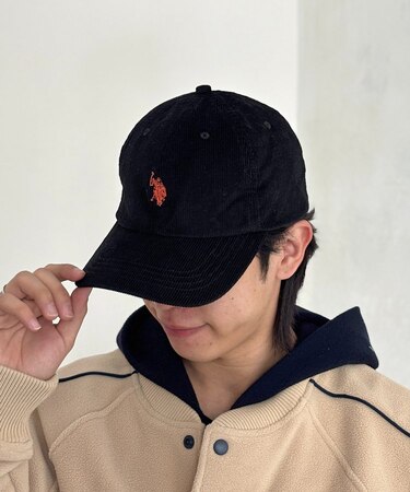 【U.S. POLO ASSN.】コーデュロイキャップ