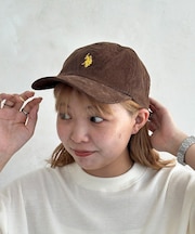【U.S. POLO ASSN.】コーデュロイキャップ