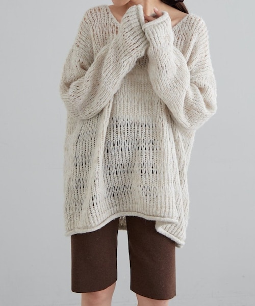 完売 IOREイオレ COLOR SCHEME OVER KNITオーバーニット IORE イオレ COLOR SCHEME OVER KNIT オーバーニット - メルカリ