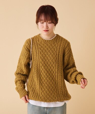 【CIAOPANIC TYPY】USAウール アランニットPO