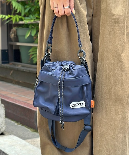 【OUTDOOR PRODUCTS】巾着ミニショルダー