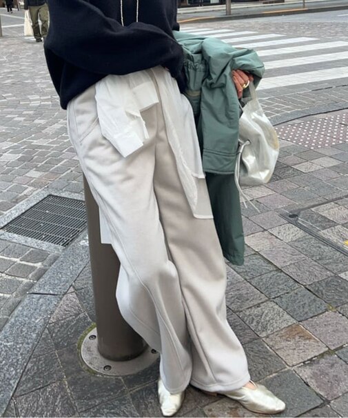 【SHENERY】イージーカーブパンツ