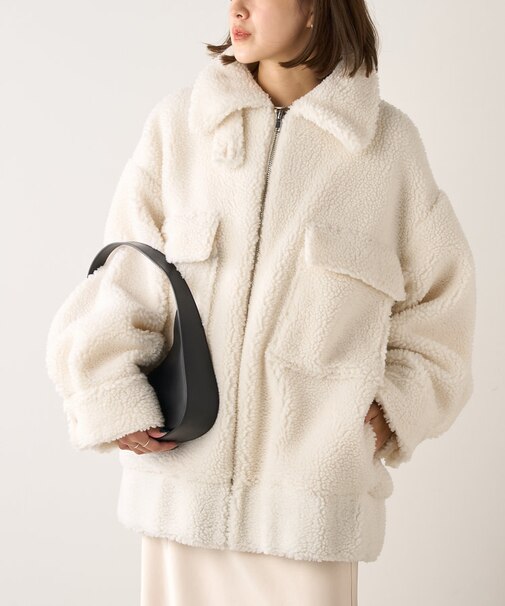 【SHENERY】オーバーボアブルゾン