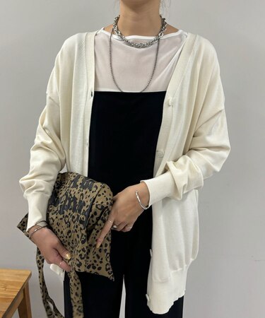 【SHENERY】カシュクールニットカーディガン