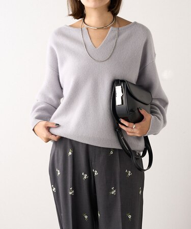 【SHENERY】ウォッシャブルウールスキッパープルオーバー