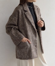 シャギーミドルコート